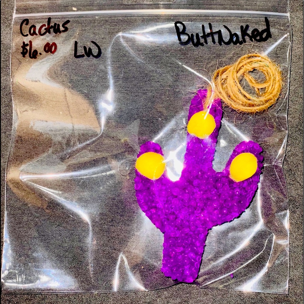 Car Freshie-Cactus-ButtNaked Scent